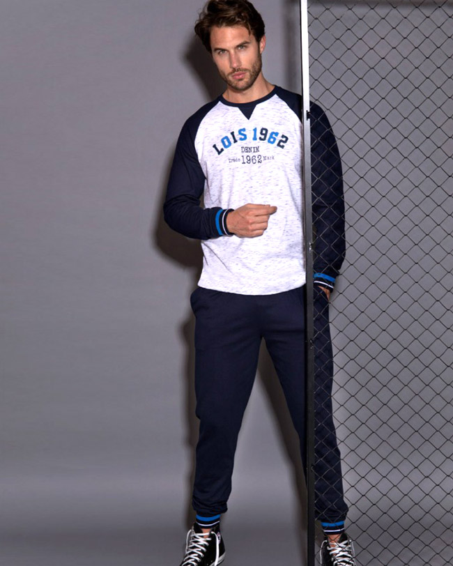 Pijama Manga Corta Jeans VIP