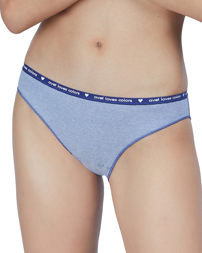 Pack 2 Braguitas bikini Avet con rayas veraniegas de Avet • Ropa Interior  Pareja