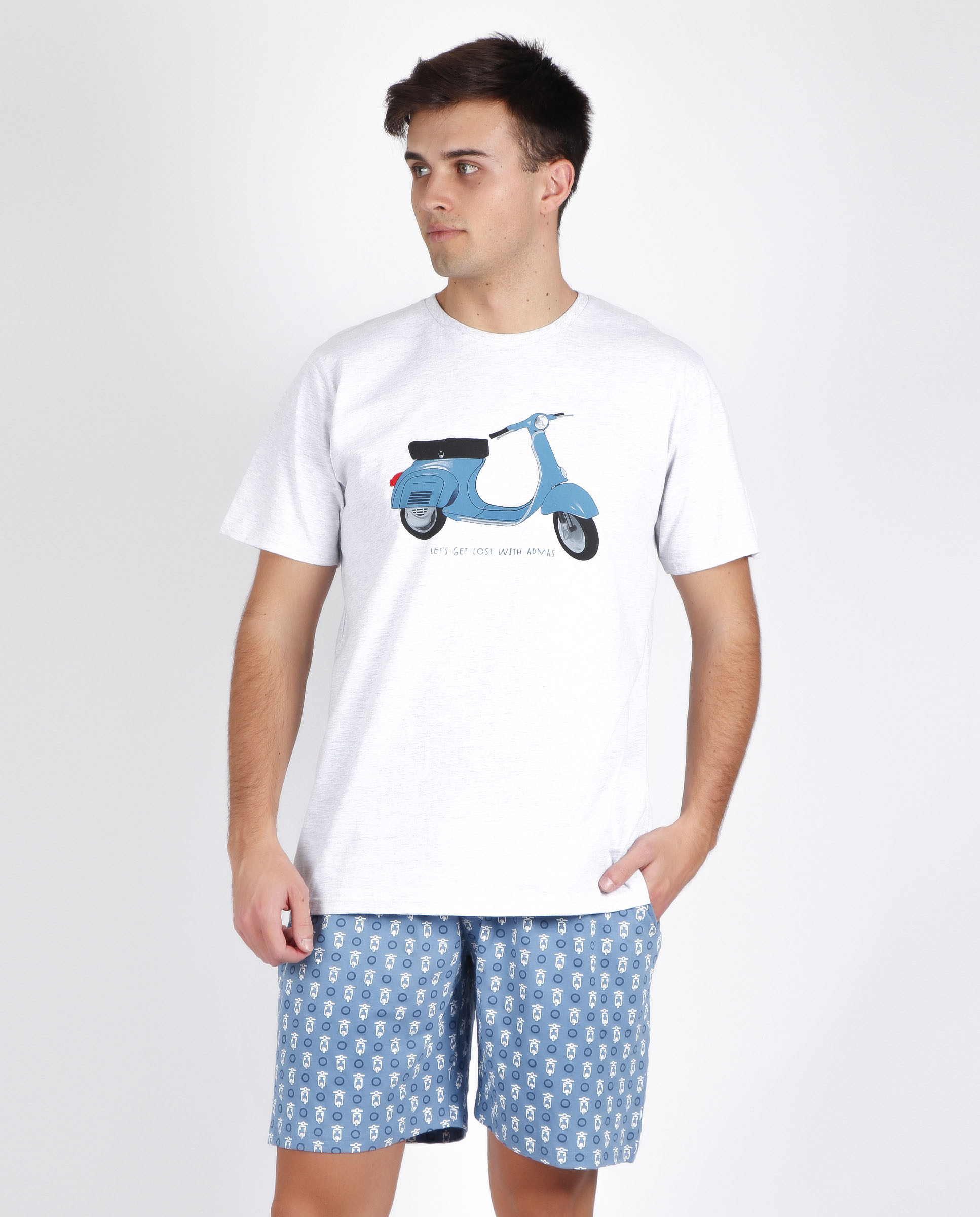Pijama manga corta hombre mod. \